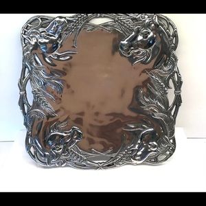 ARTHUR COURT Horse Square Serving Tray